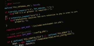 Zbliżenie ekranu z kodem PHP ilustrujące tworzenie API